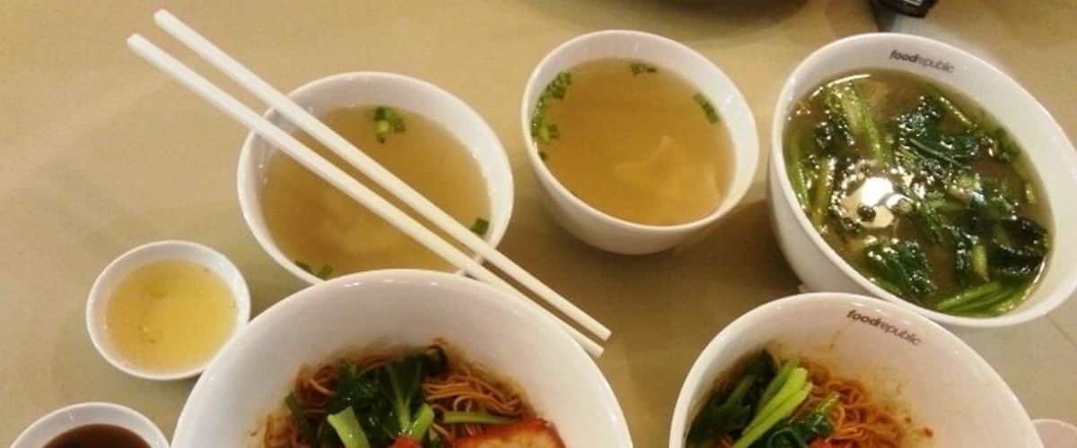The most obscure little noodle shop at the food court in the city square mall but it served up some ridiculously good noodles!