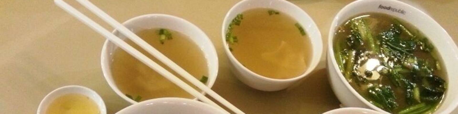 The most obscure little noodle shop at the food court in the city square mall but it served up some ridiculously good noodles!