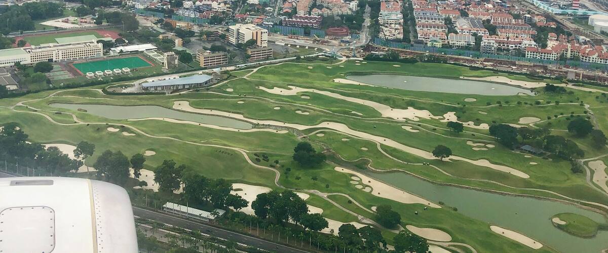 Golf courses near Changi Airport