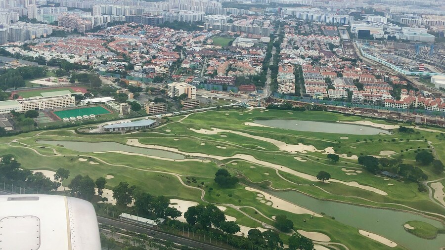 Golf courses near Changi Airport