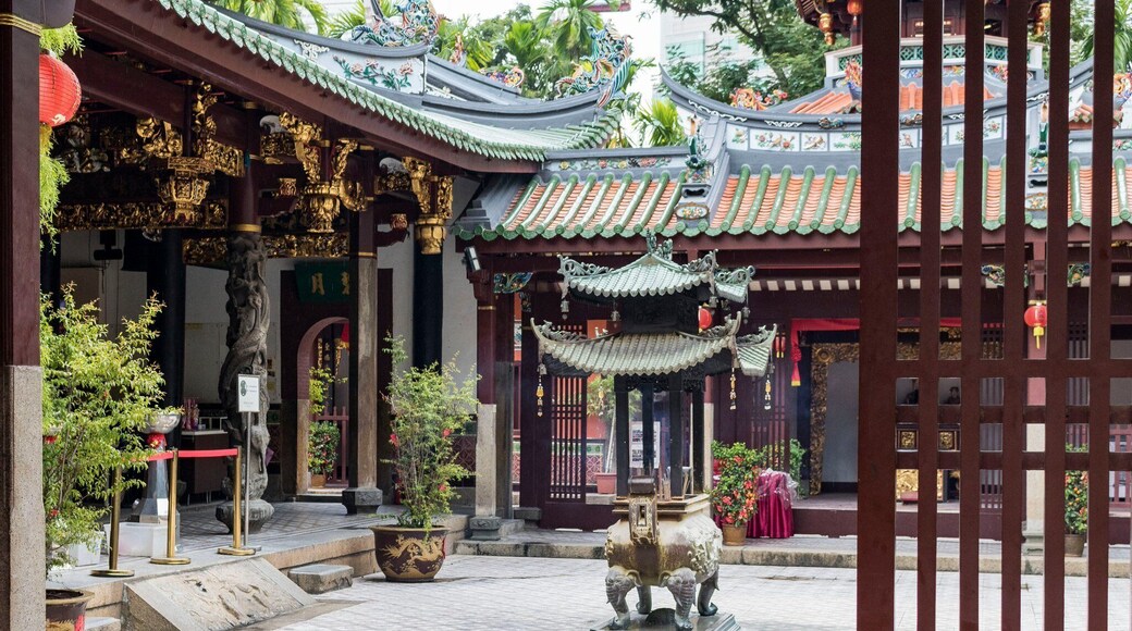 Side view of the temple's main grounds.