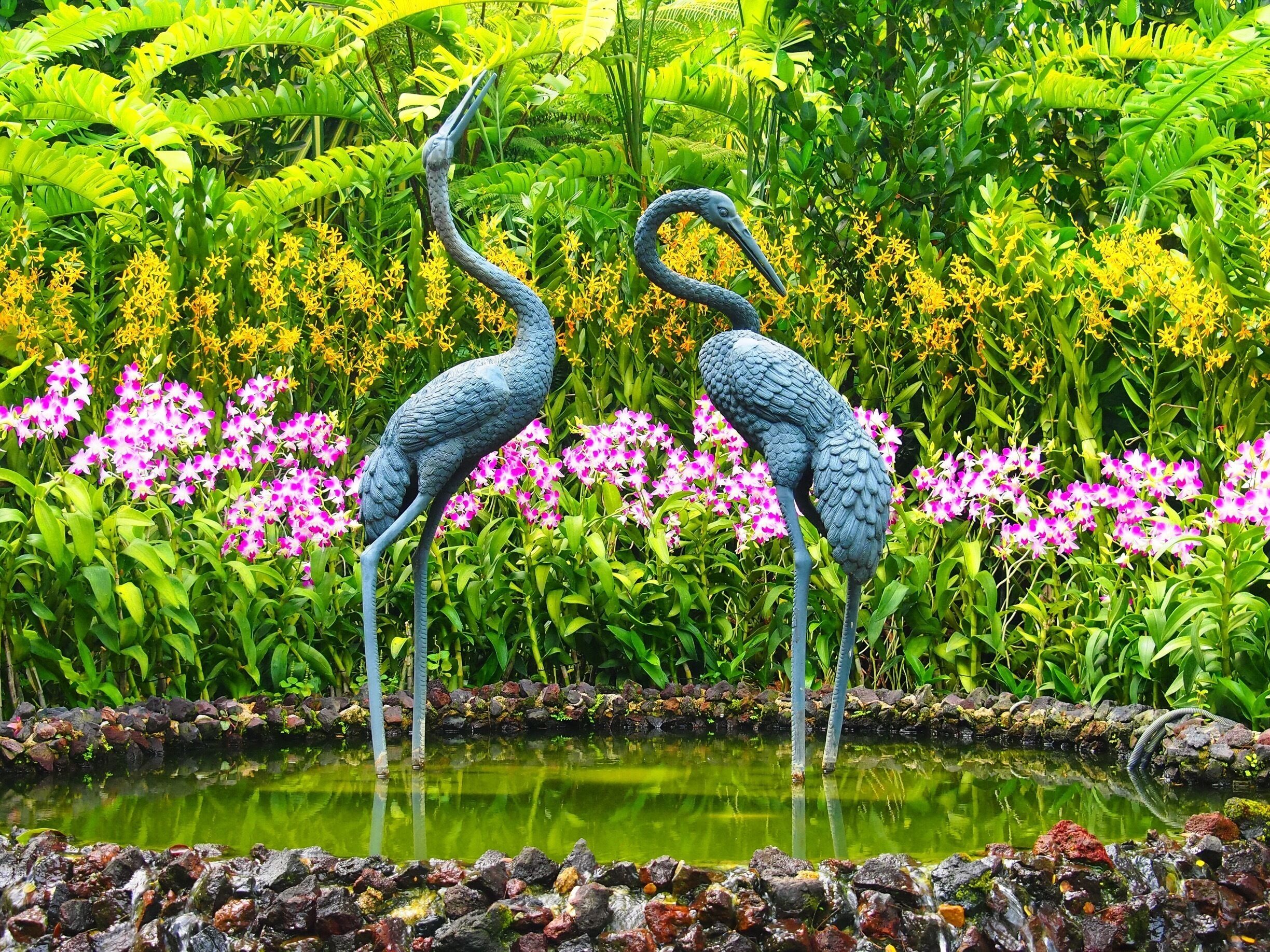 These gardens are gorgeous and make for a perfect break from the urban environment.