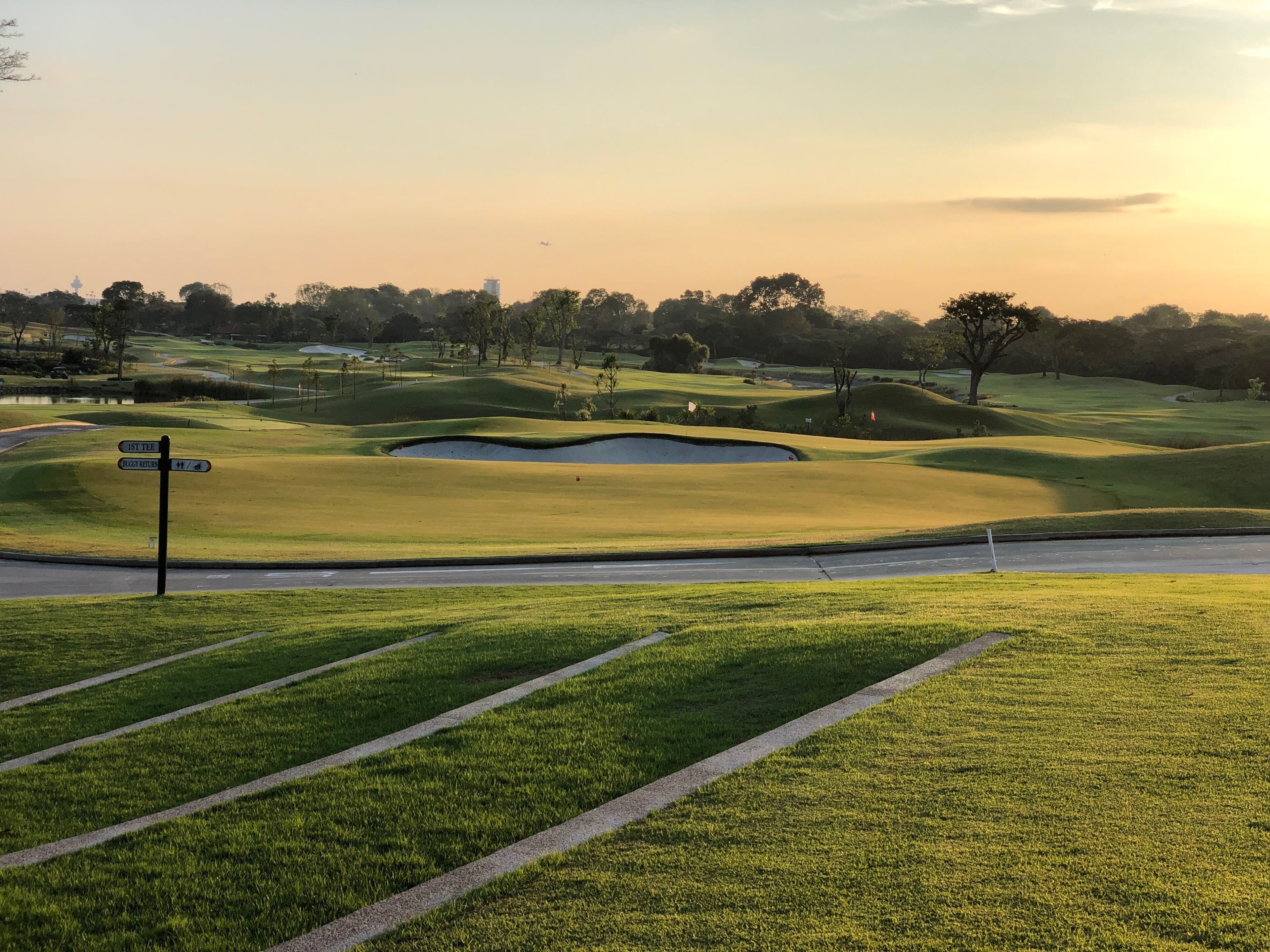 Perfect weather for Golf 