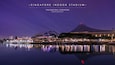 Blue hour by Singapore indoor stadium
