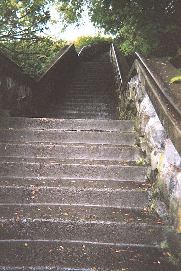 The stairwell leading up to the spot where the Alaska Territory was transferred from Russia to the United States October 13, 1867.  

https://davenotravels.blog
#culture