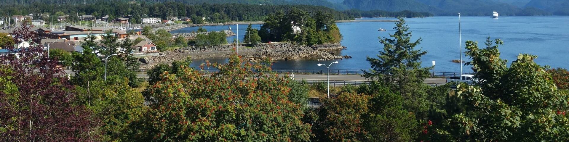 This was taken from the top of the hill where a Russian castle was.