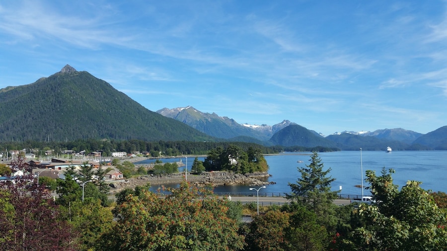 This was taken from the top of the hill where a Russian castle was.