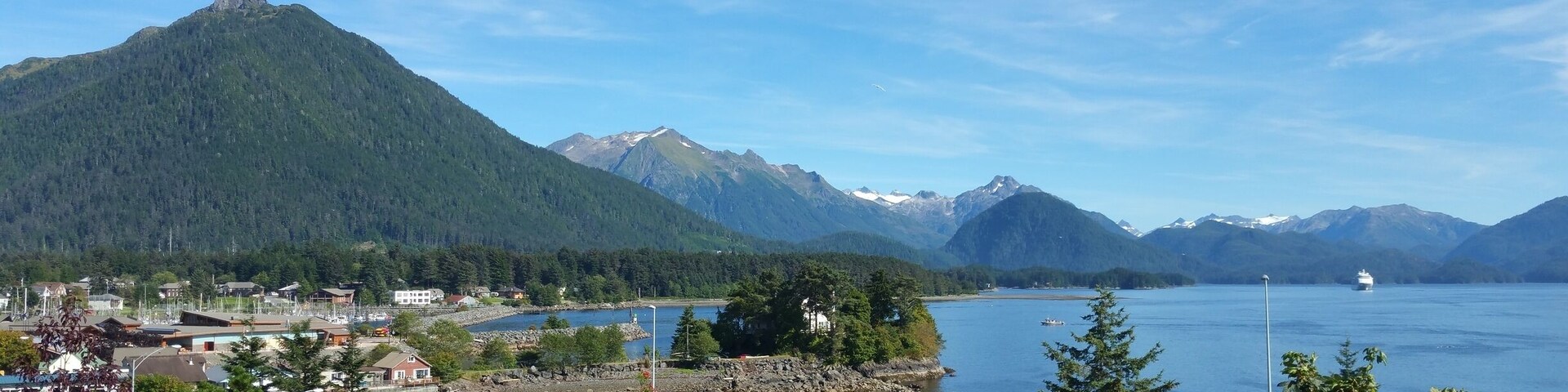 This was taken from the top of the hill where a Russian castle was.