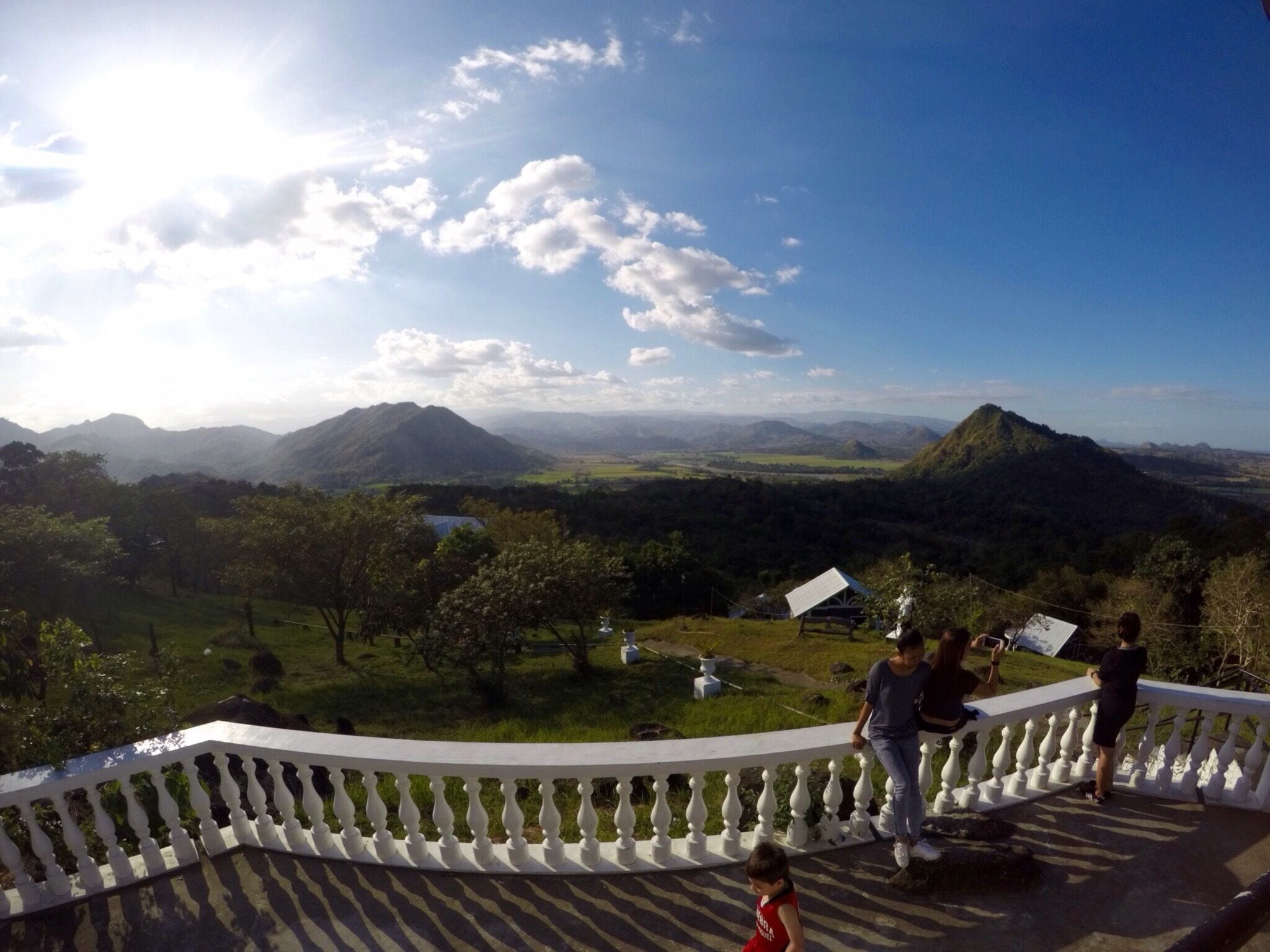 Simply stunning! This is a view from a gazebo at the monasterio. It makes you appreciate nature, its vastness, and beauty.