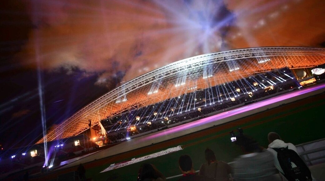 inauguration of central american games