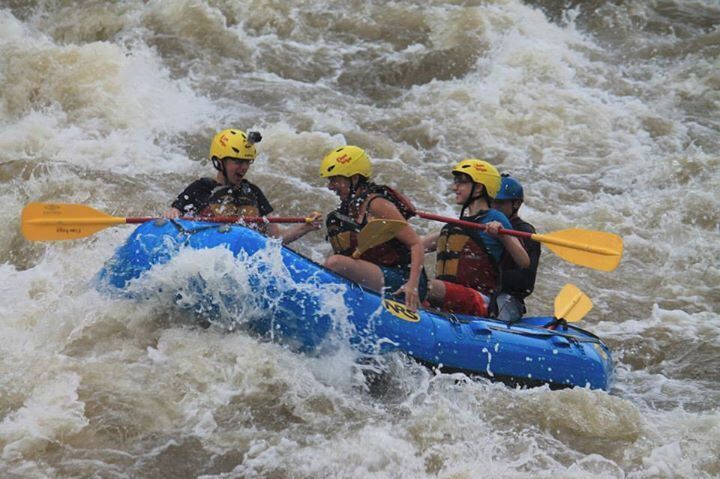 White water rafting with my girls on the Sarapiqui River, Costa Rica. A perfect way to come out of hibernation!