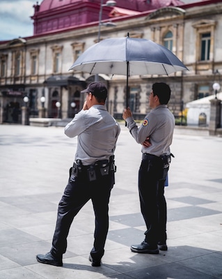 To serve and to protect from the sun