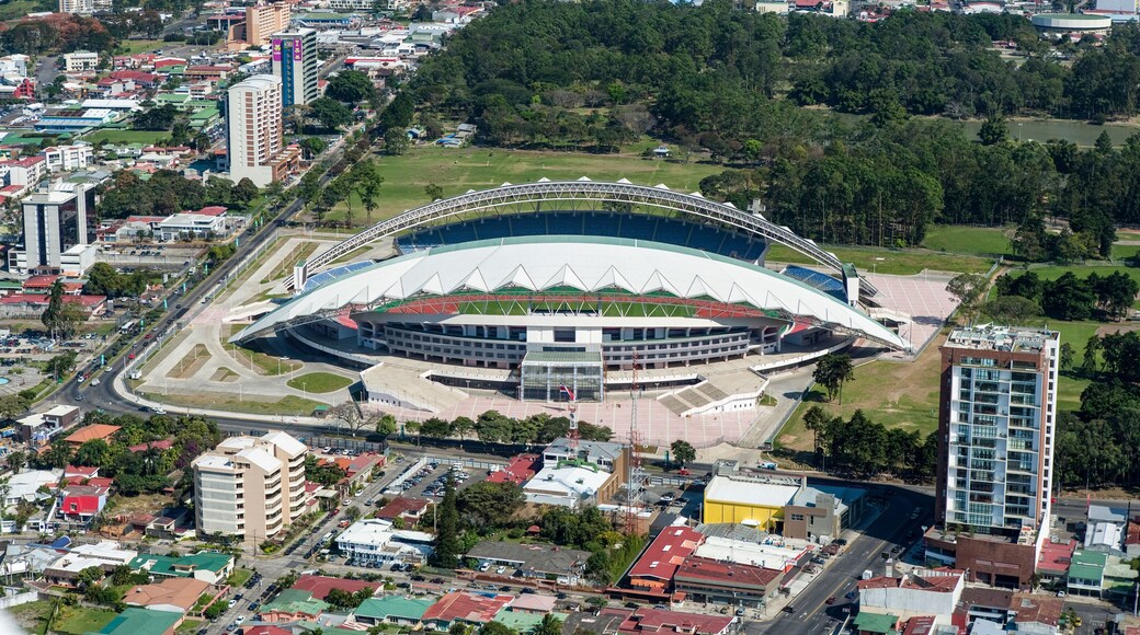 Estadio National and La Sabana Park. San José Costa Rica