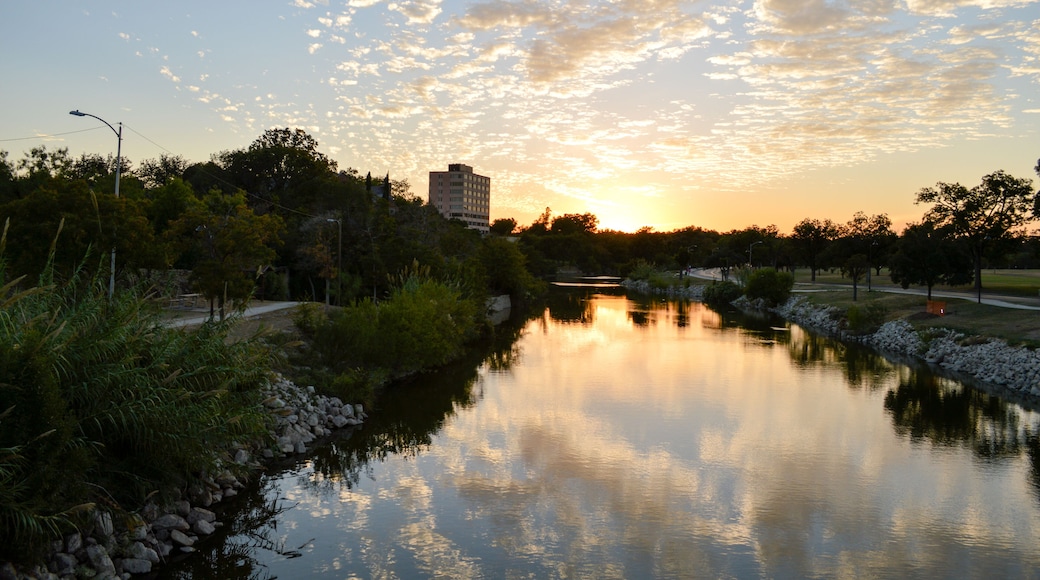 Concho River Reflection