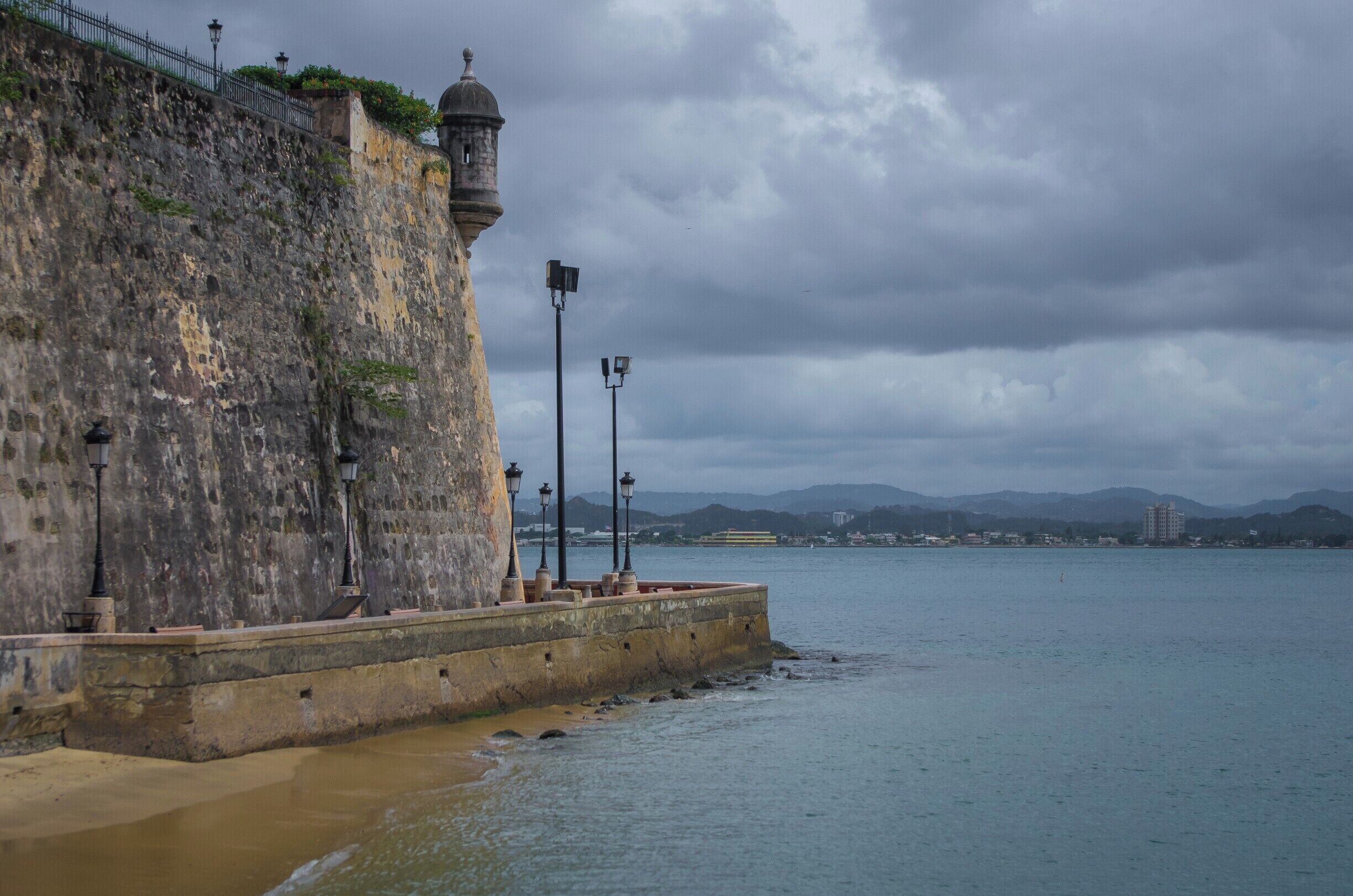 Strolling the Paseo de San Juan, you'll find wonderful views of the bay and the old walled city around every bend. #StunningStructures