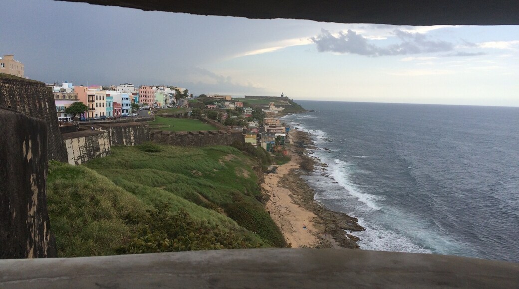 View from the WWII look out point in the fort.