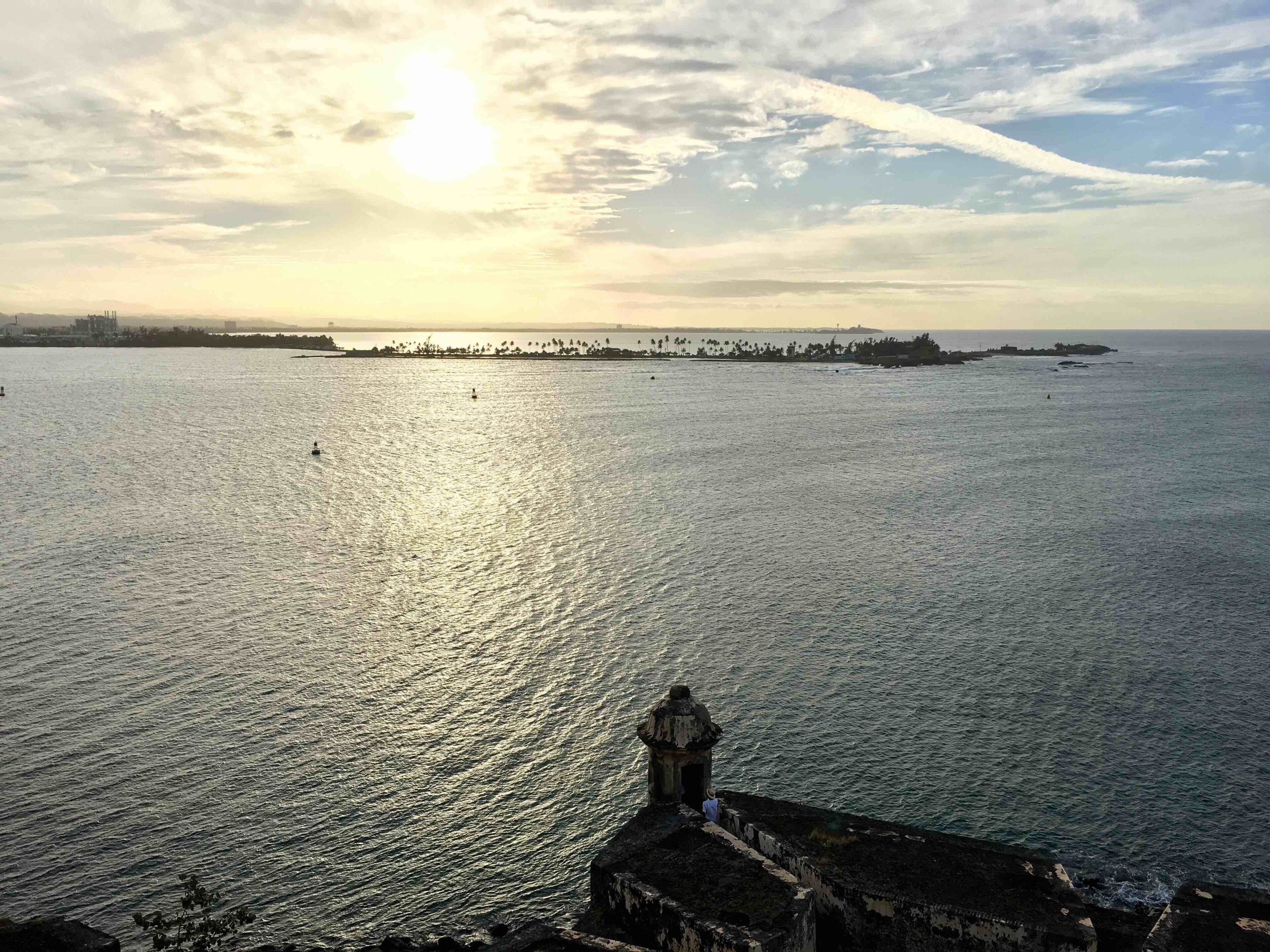Sunset from El Morro...