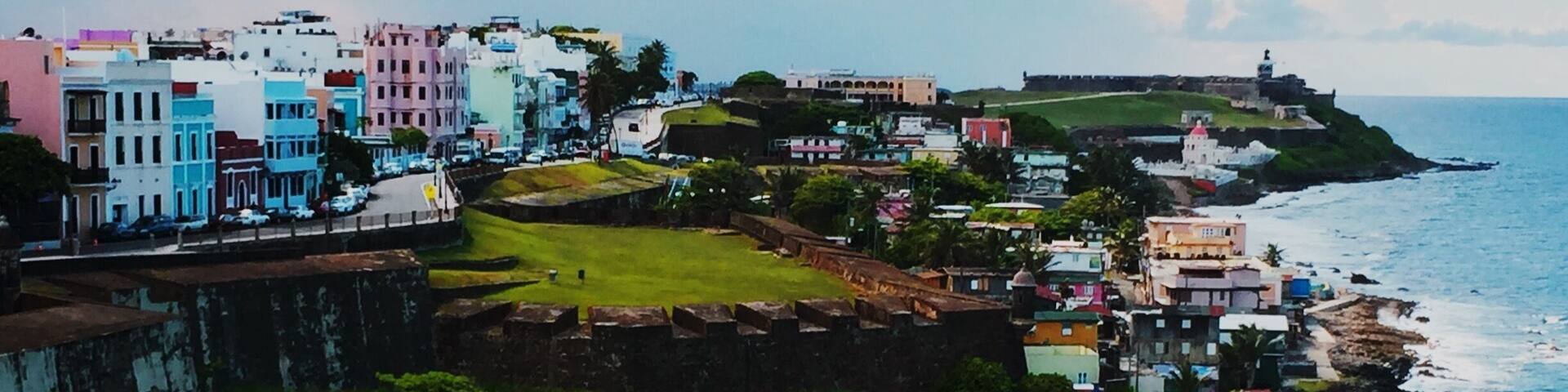 Pic of Old San Juan from the Castillo.#puertorico #travel