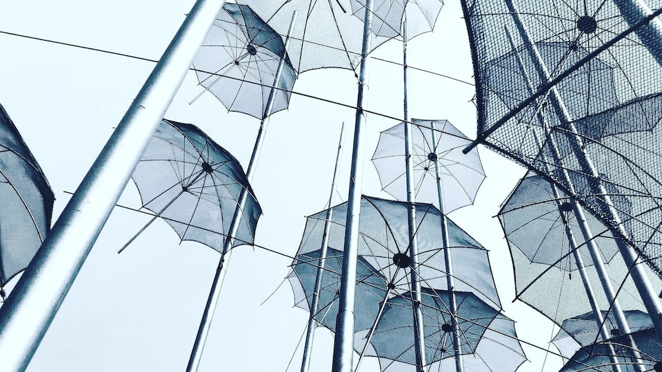 @Thessaloniki @greece @umbrellas @sculpture @artist @city centre