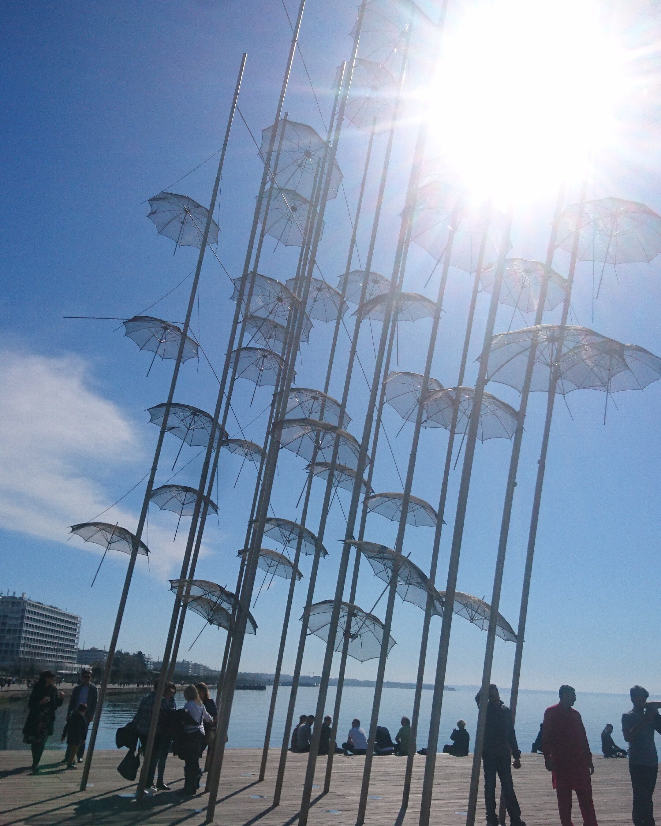 The famous umbrellas