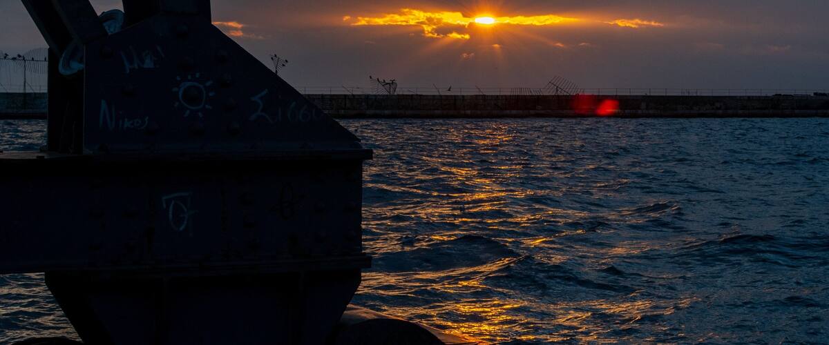Sunset in the most romantic city of the planet, Thessaloniki