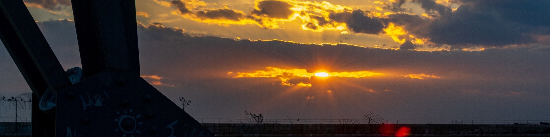 Sunset in the most romantic city of the planet, Thessaloniki