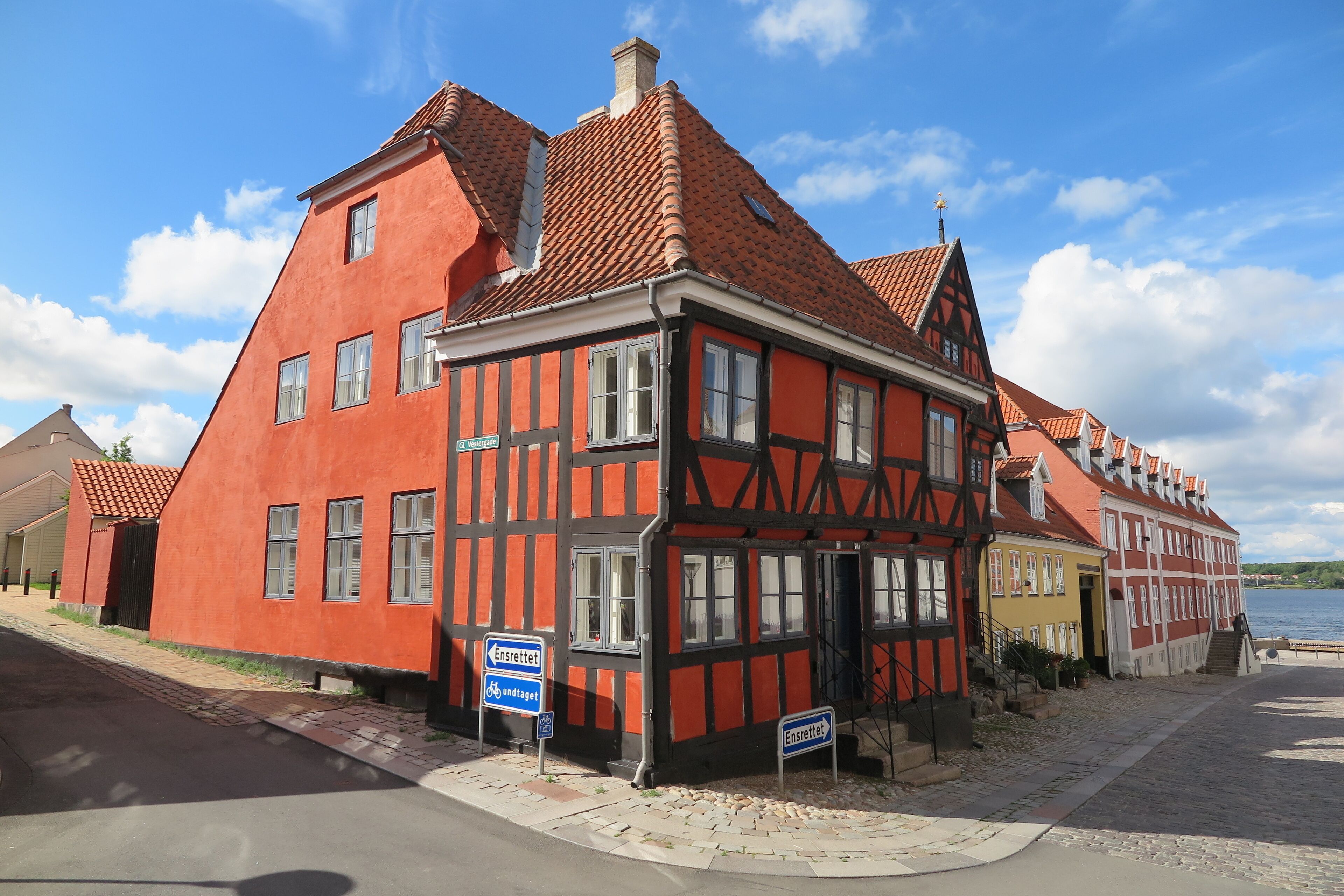 Altstadt von Middelfart, Fünen Dänemark