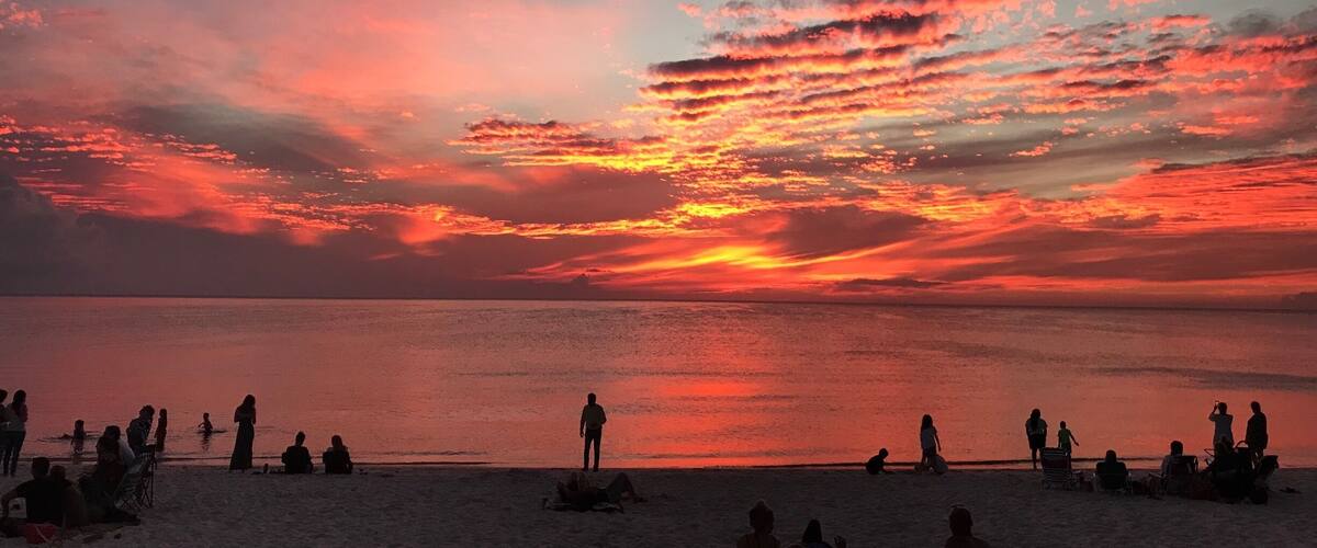 Most Amazing Sunset. October 2018