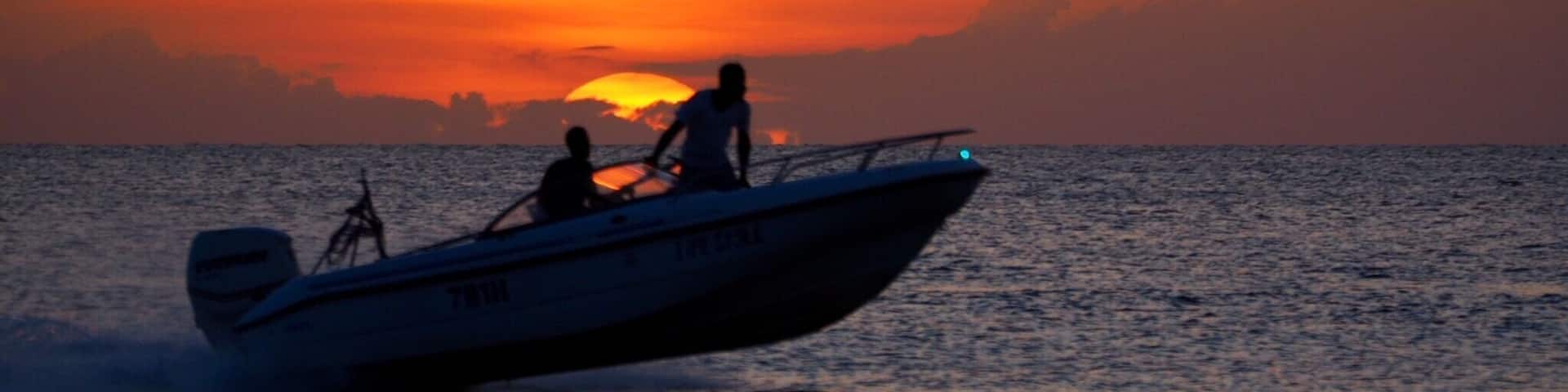 Just another Bajan sunset!