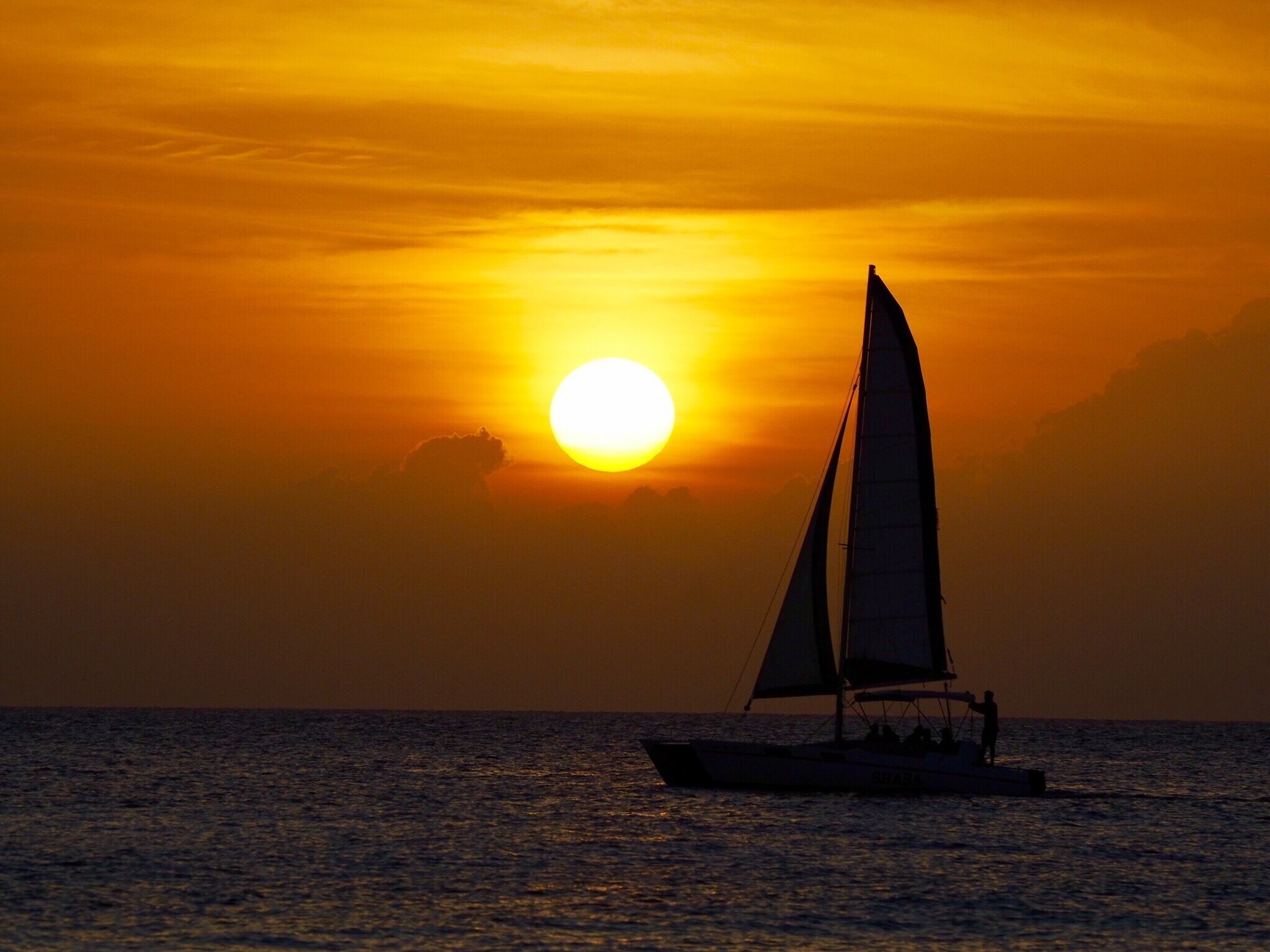 A Bajan sunset... always a divine delight!