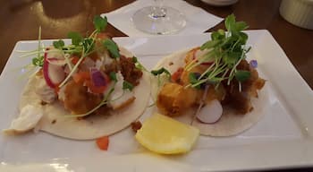 Fish tacos at the hotel bar
-2017
