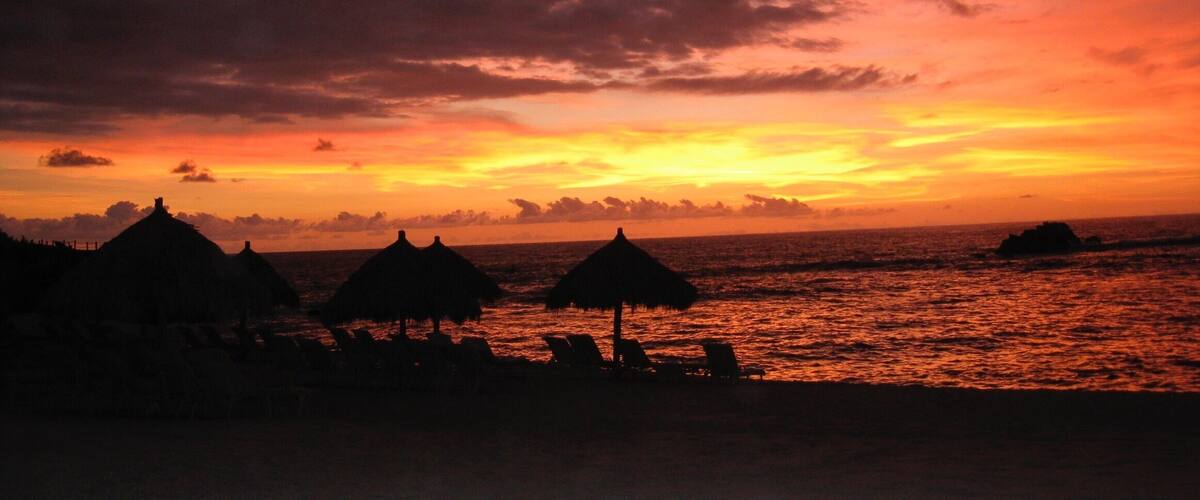 Mesmerizing colors at sunset