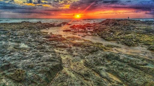 Amazing sunset in Costa Rica