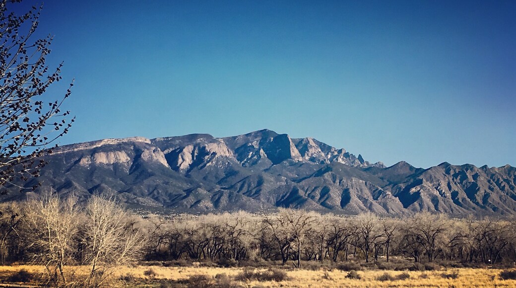 The Sandia Mountain Range as seen from the Hyatt Regency Tamara Resort, Santa Ana Pueblo