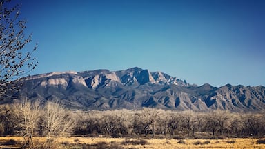 The Sandia Mountain Range as seen from the Hyatt Regency Tamara Resort, Santa Ana Pueblo