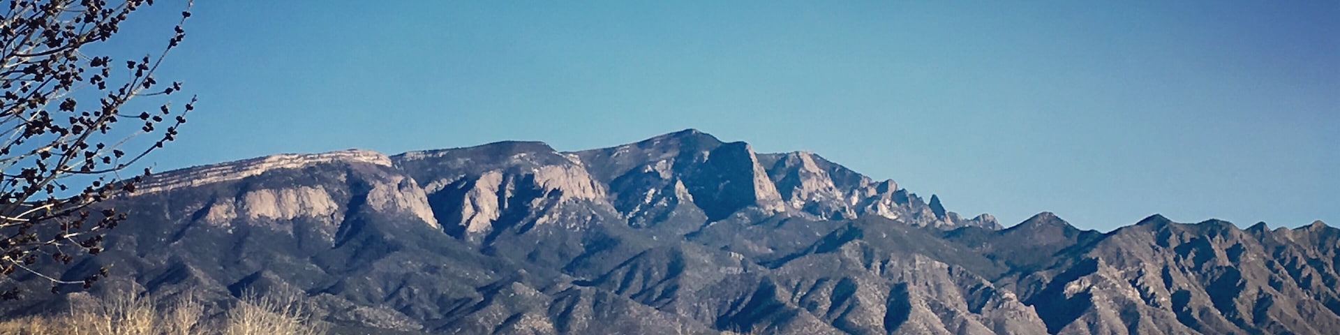 The Sandia Mountain Range as seen from the Hyatt Regency Tamara Resort, Santa Ana Pueblo