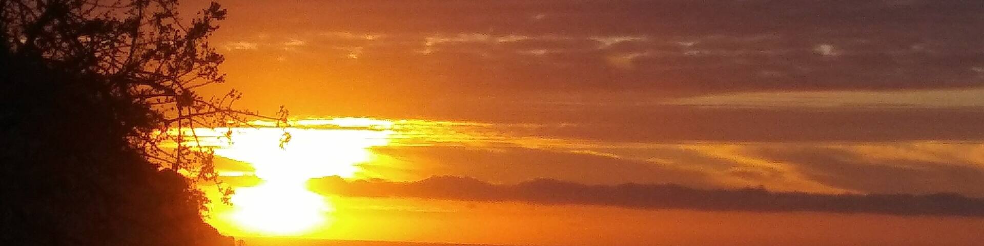 5:30 A.M. Sunrise at the sky pool. The best way to close out a week of pampering and relaxation.