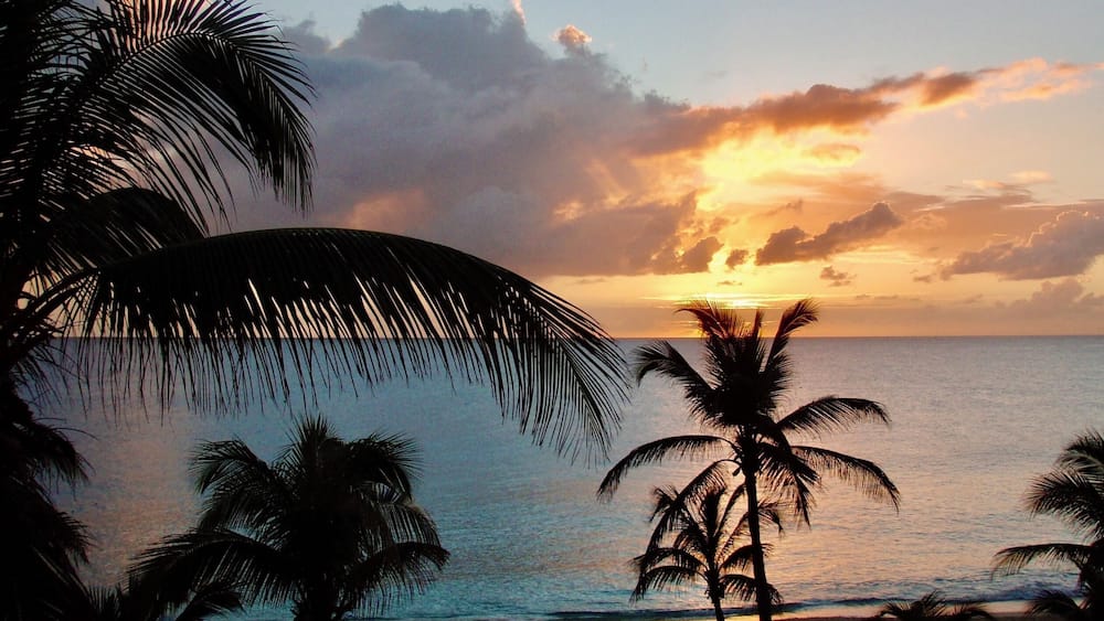 Sunset at La Samanna Resort in Saint Martin. 😎
