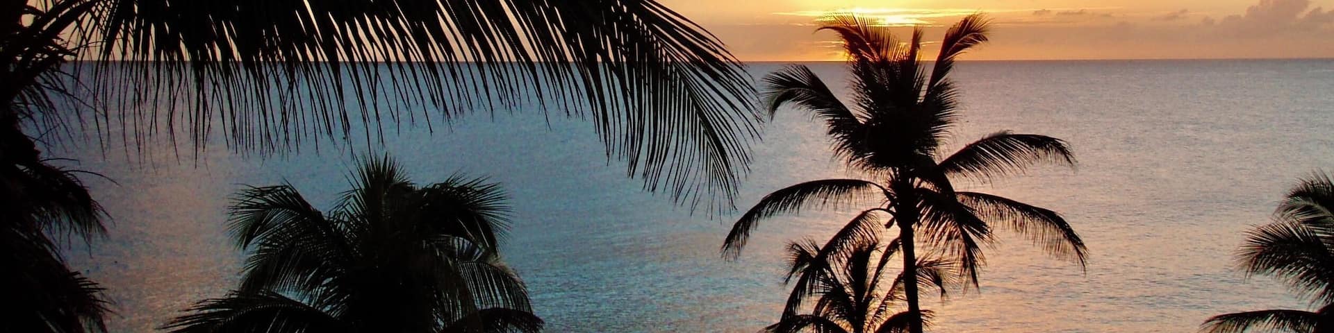 Sunset at La Samanna Resort in Saint Martin. 😎