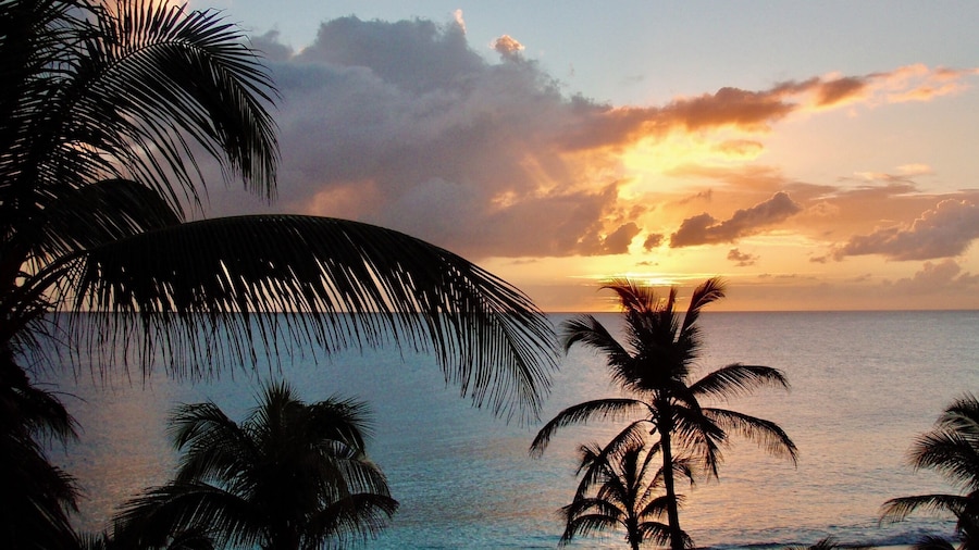 Sunset at La Samanna Resort in Saint Martin. 😎