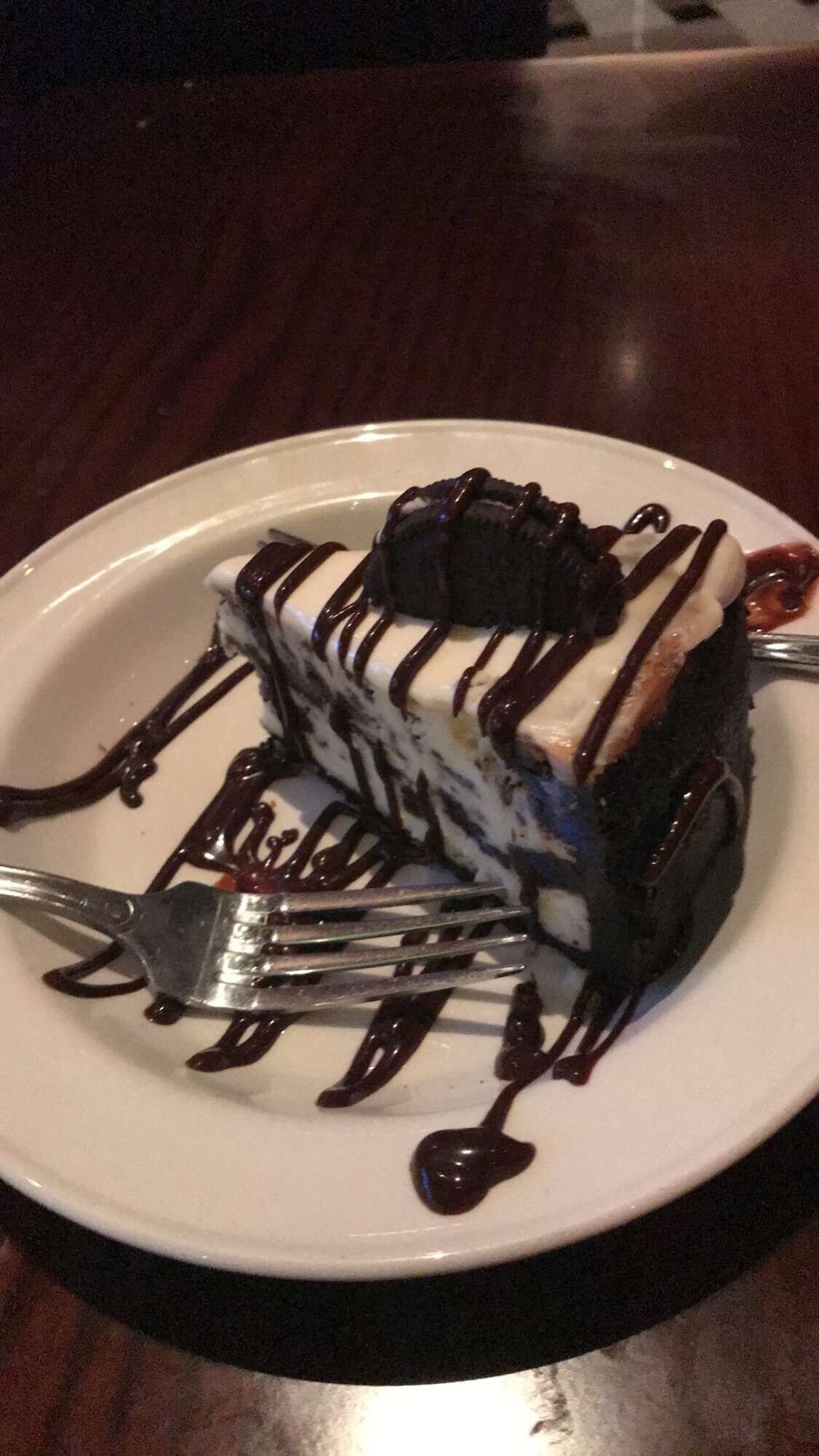 Can’t stop thinking about this Oreo cheesecake we shared from Hard Rock Cafe  Hollywood Florida 🍴🍰
#SweetSpot #oreocheesecake #fortlauderdale #yummy