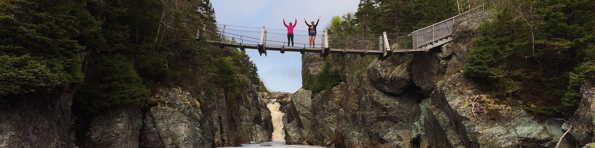 Park at the Liscomb lodge and hike the Liscomb River trail to see salmon pools and suspension bridges!