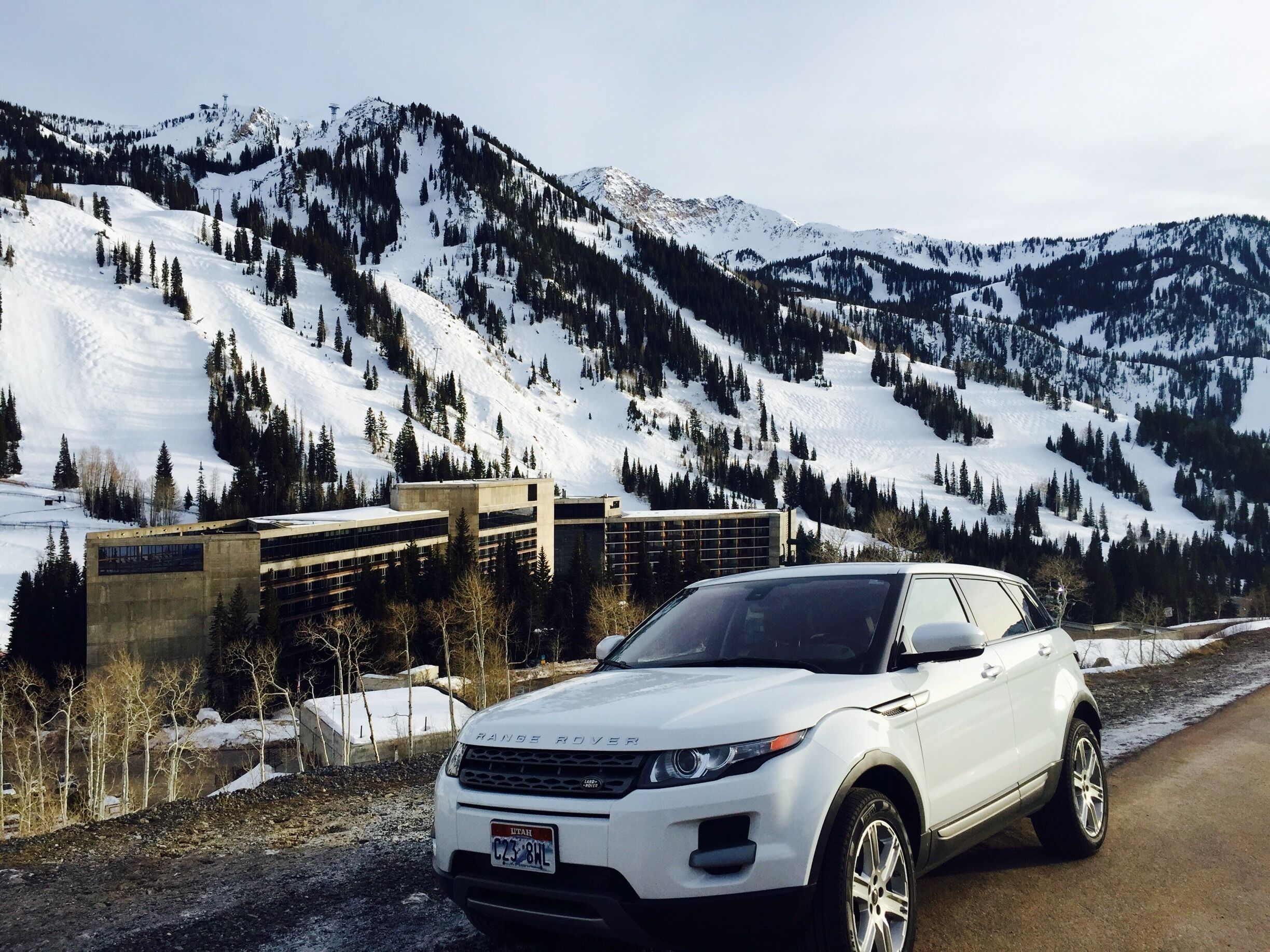 Snowbird ski resort in little cottonwood canyon, Salt Lake City.
