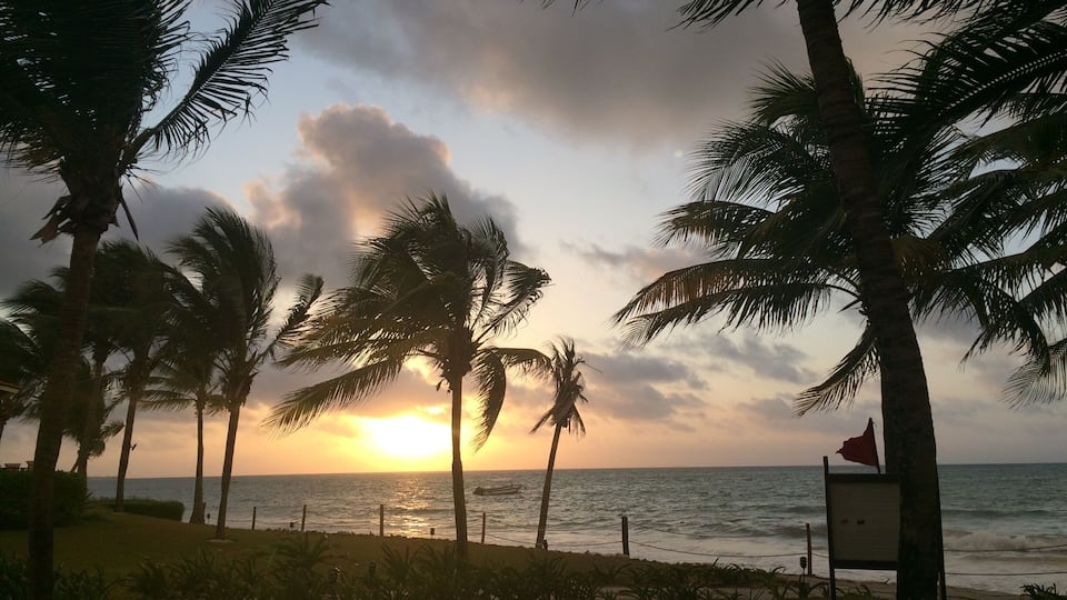 A beautiful resort on the Mayan Riviera.