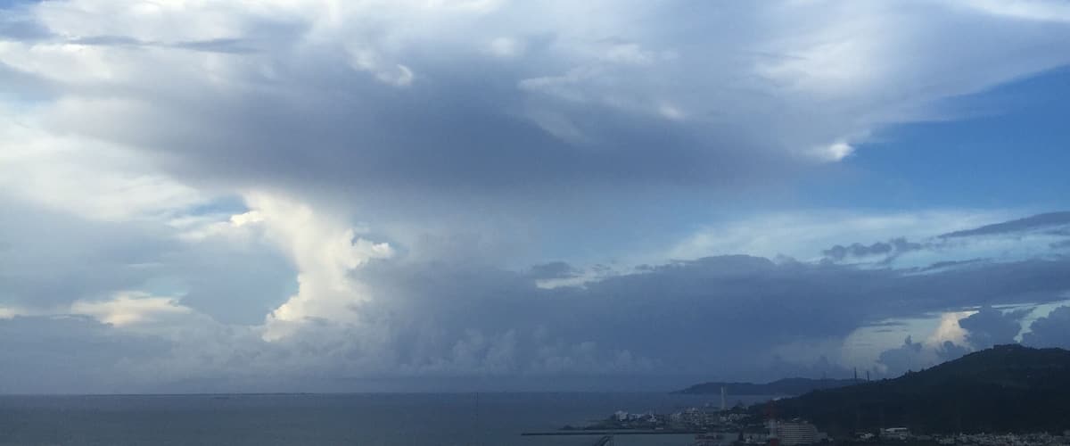 I woke up and went to the balcony saw this!