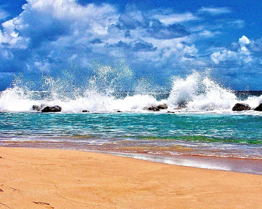 Big splash in St . Kitts.