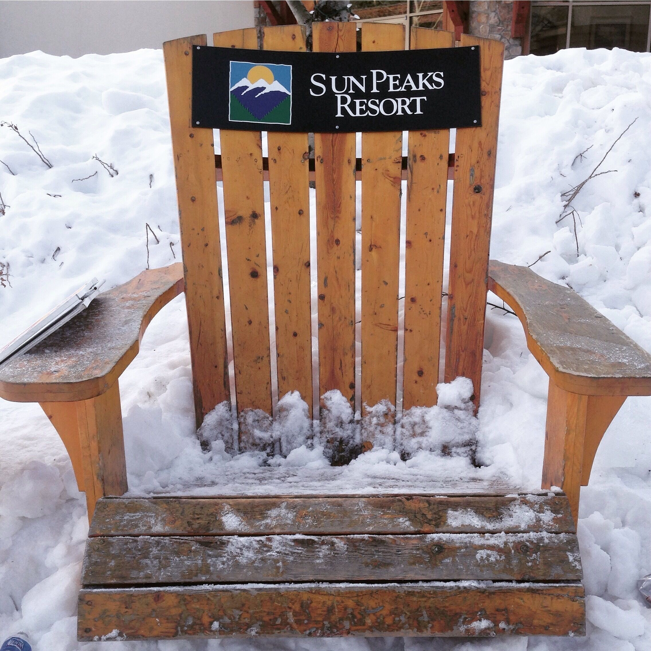 Sun Peaks Resort inside the village. #ExploreBC #Ski #ExploreKamloops #SunPeaksResort