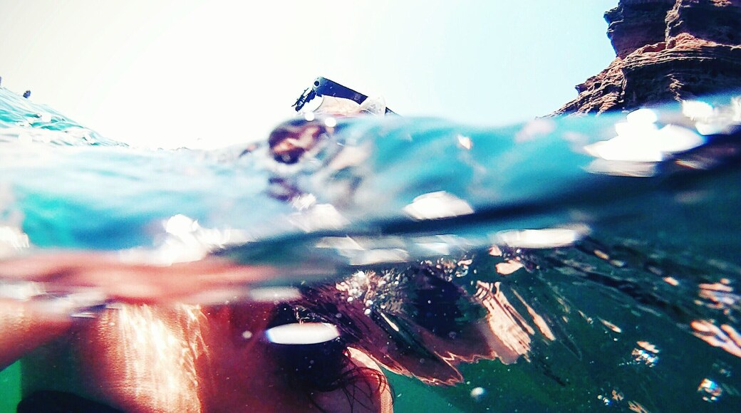 Swimming at Cala Moresca