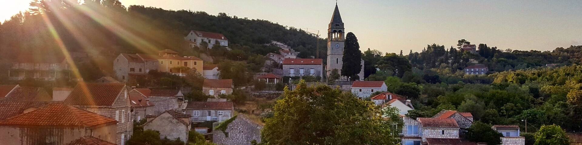 Lovely peaceful view from bedroom window in this very peaceful place #lovecroatia #sipan