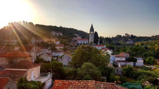 Lovely peaceful view from bedroom window in this very peaceful place #lovecroatia #sipan